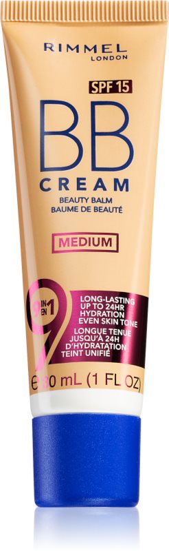 Rimmel BB Cream 9 in 1 crema BB SPF 15