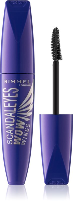 Rimmel ScandalEyes WOW Wings mascara pentru volum si curbare culoare 001 Black 12 ml
