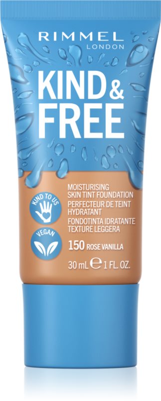 Rimmel Kind & Free Moisturising Skin Tint machiaj ușor de hidratare
