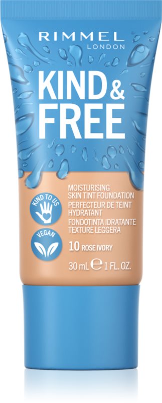 Rimmel Kind & Free Moisturising Skin Tint machiaj ușor de hidratare