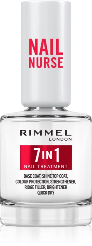 Rimmel Nail Nurse 7-in-1 lac de unghii de baza si superioara 7 in 1 12 ml