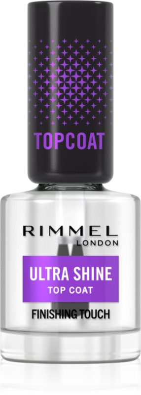Rimmel Ultra Shine lac de unghii pentru o protecție perfectă și strălucire intensă 12 ml