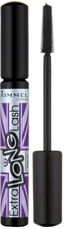 Rimmel Extra Long Lash Mascara pentru alungirea si separarea genelor culoare 003 Extreme Black 8 ml