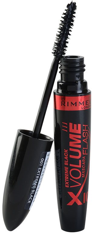 Rimmel Volume Flash X10 Extreme Black mascara pentru volum si consistenta culoare 001 Extreme Black 8 ml