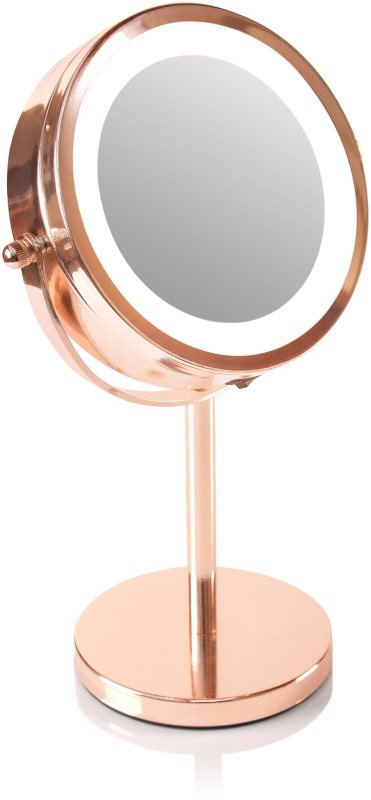 RIO Rose gold mirror oglindă cosmetică iluminată 1 buc