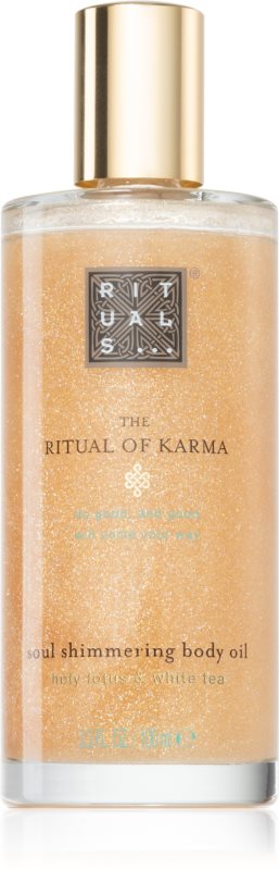 RITUALS The Ritual Of Karma ulei stralucitor pentru a scoate in evidenta bronzul 100 ml