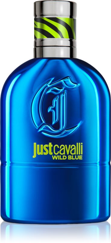 Roberto Cavalli Just Cavalli Wild Blue Eau de Toilette pentru bărbați