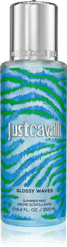 Roberto Cavalli Just Cavalli Glossy Waves stralucire intensa pentru corp pentru femei 250 ml