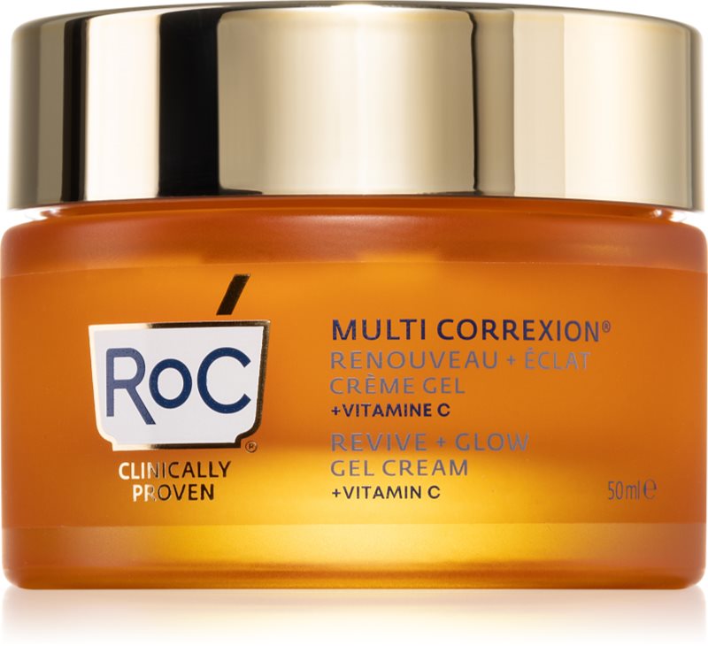 RoC Multi Correxion Revive + Glow gel crema pentru o piele mai luminoasa 50 ml