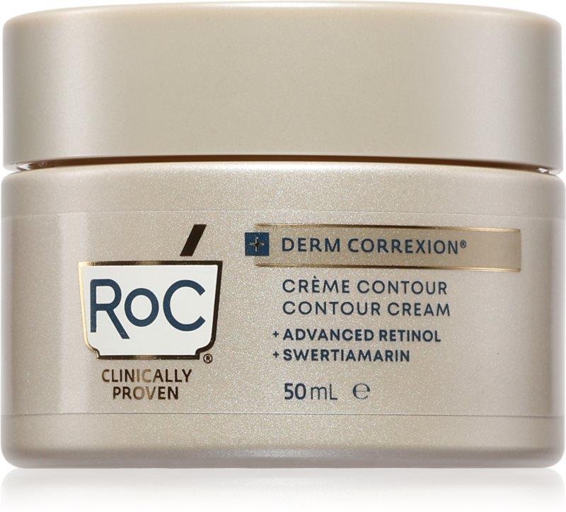 RoC Derm Correxion Contour cremă facială antirid pentru fermitate cu retinol 50 ml