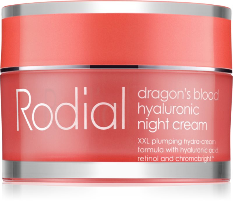 Rodial Dragon's Blood Hyaluronic Night Cream crema de noapte pentru reintinerire 50 ml