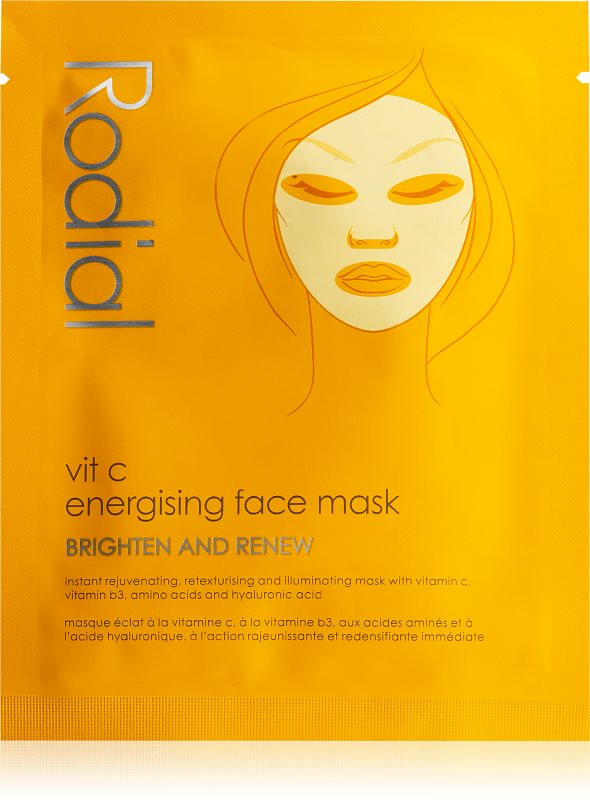 Rodial Vit C Energising Face Mask Mască de iluminare și revitalizare cu vitamina C 20 ml