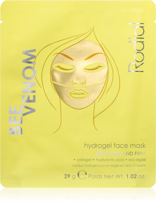 Rodial Bee Venom Hydrogel Face Mask mască relaxantă cu hidrogel 29 g