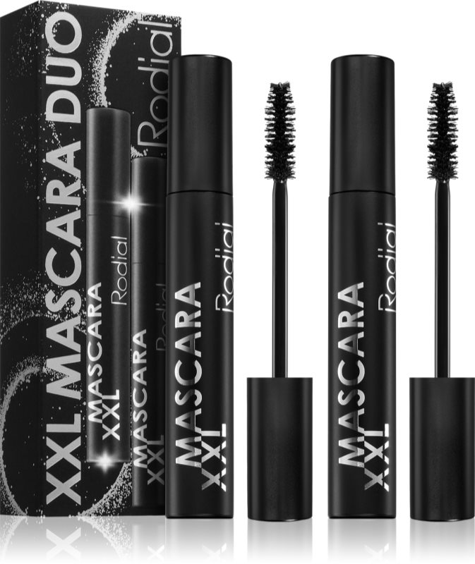 Rodial Mascara XXL Duo rimel pentru volum, foarte negru