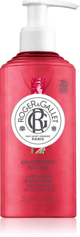 Roger & Gallet Gingembre Rouge loțiune parfumată pentru corp pentru femei 250 ml