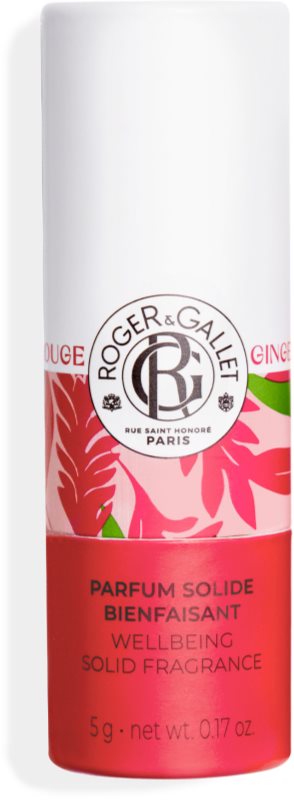 Roger & Gallet Gingembre Rouge Wellbeing Solid Fragrance parfum compact pentru femei 5 g
