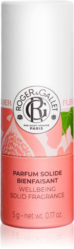 Roger & Gallet Fleur de Figuier Wellbeing Solid Fragrance parfum compact pentru femei 5 g