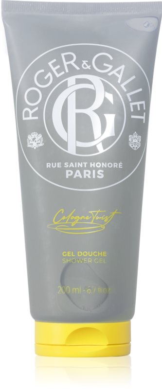 Roger & Gallet Cologne Twist gel de duș cu efect revigorant pentru bărbați 200 ml