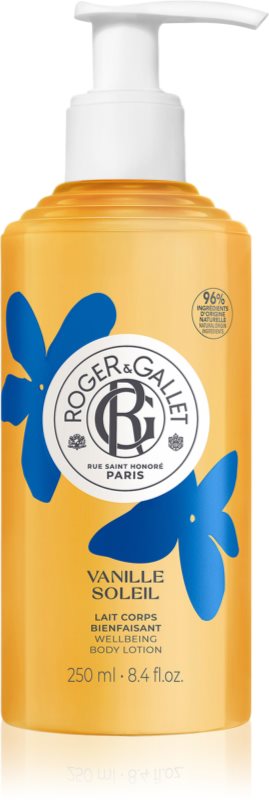 Roger & Gallet Vanille Soleil loțiune parfumată pentru corp 250 ml
