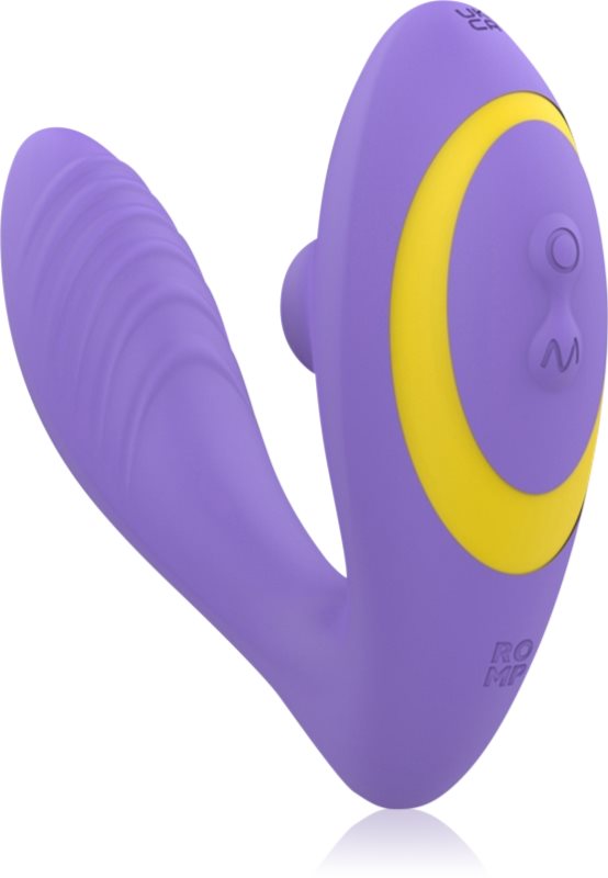 ROMP Reverb Clitoral and G-spot vibrator cu stimularea clitorisului 13,9 cm