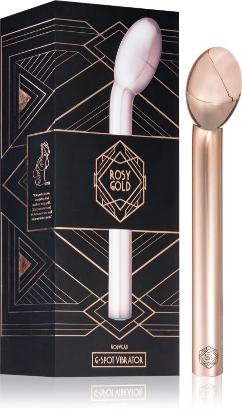 Rosy Gold New G-spot vibrator 21,5 cm