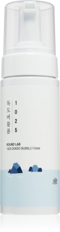 ROUND LAB 1025 Dokdo Bubble Foam crema hidratanta pentru curatare cu efect calmant 150 ml