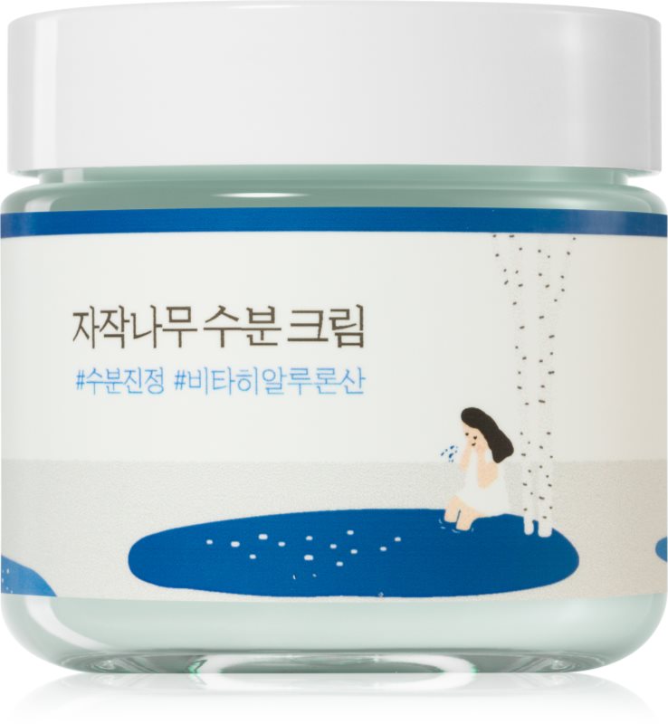 ROUND LAB Birch Juice Moisturizing Cream crema hidratanta usoara reface bariera protectoare a pielii 80 ml