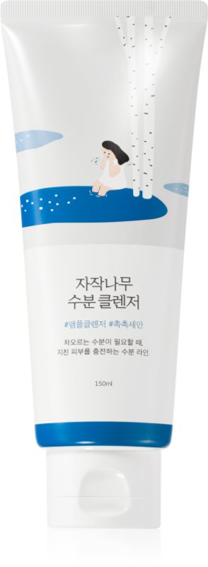 ROUND LAB Birch Juice Moisturizing Cleanser gel de dus delicat spumant efect regenerator 150 ml