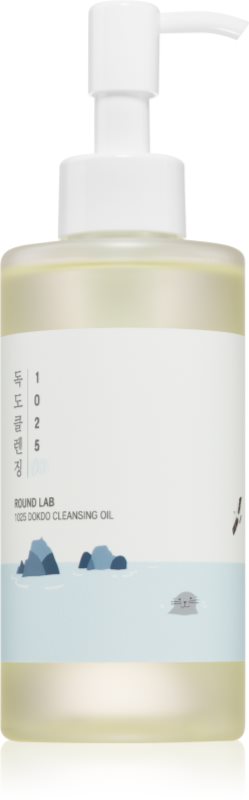 ROUND LAB 1025 Dokdo Cleansing Oil ulei pentru indepartarea machiajului Ulei de curățare cu efect calmant 200 ml