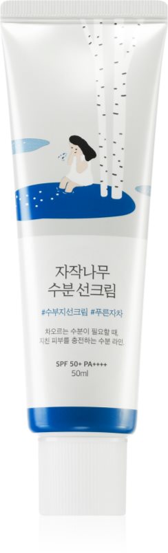 ROUND LAB Birch Juice Moisturizing Sunscreen hidratant si pentru protectie solara SPF 50+ 50 ml