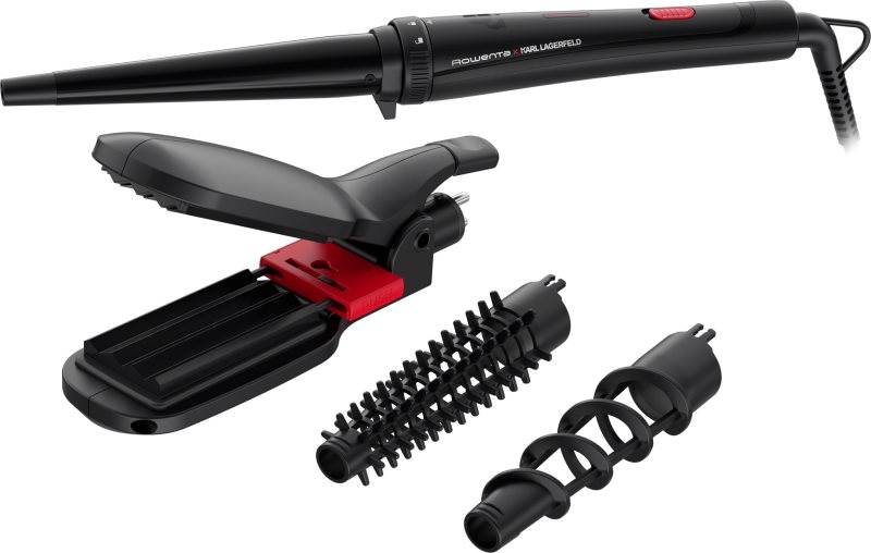 Rowenta Karl Lagerfeld CF422LF0 ondulator multistyler pentru păr 4 buc