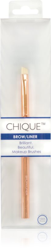 Royal and Langnickel Chique Rose Gold pensulă pentru gene și sprâncene 1 buc