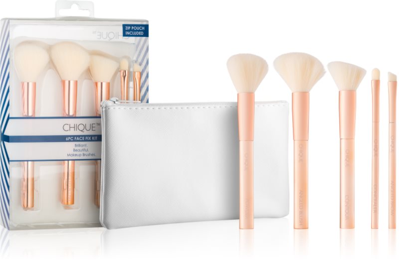Royal and Langnickel Chique Rose Gold set de pensule cu husă