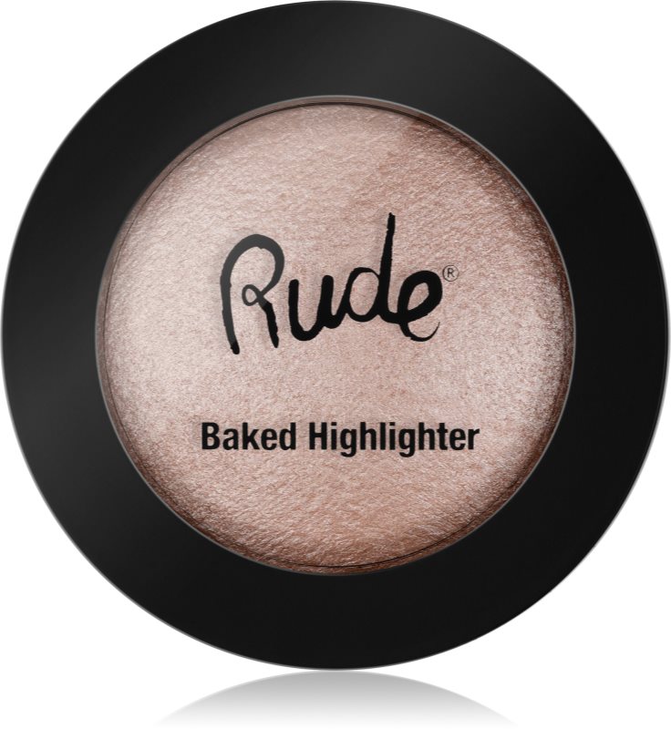 Rude Cosmetics Baked Highlighter Pudra compacta ce ofera luminozitate