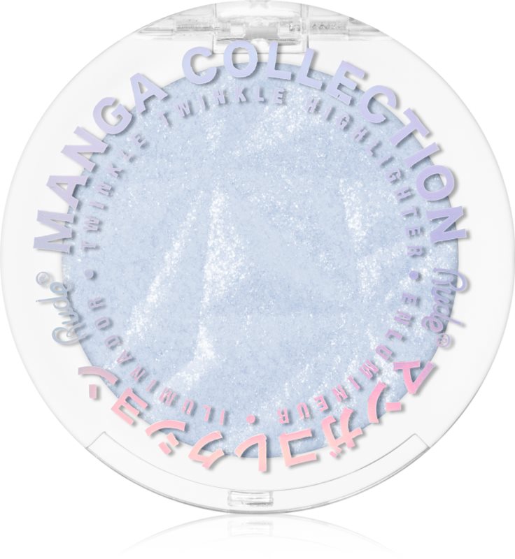 Rude Cosmetics Manga Collection Twinkle Twinkle Highlighter Pudra compacta ce ofera luminozitate