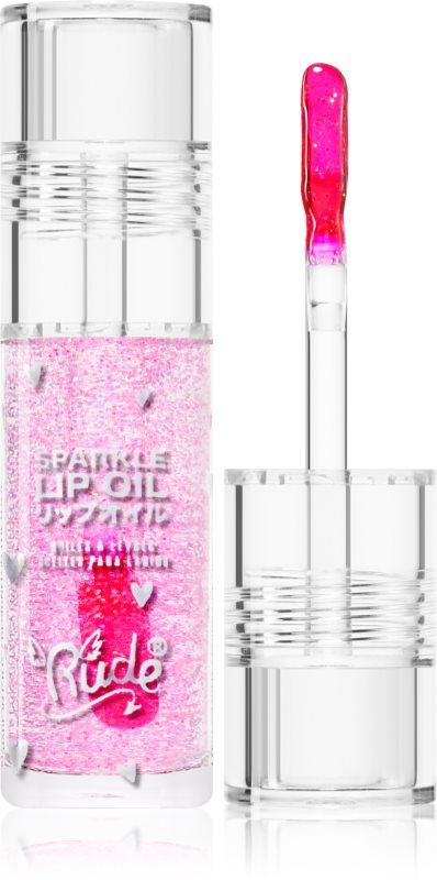 Rude Cosmetics Manga Collection Sparkle Lip Oil ulei nuanțator pentru buze cu efect de hidratare