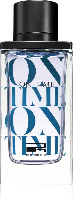 Rue Broca On Time Blue Eau de Parfum pentru bărbați 100 ml