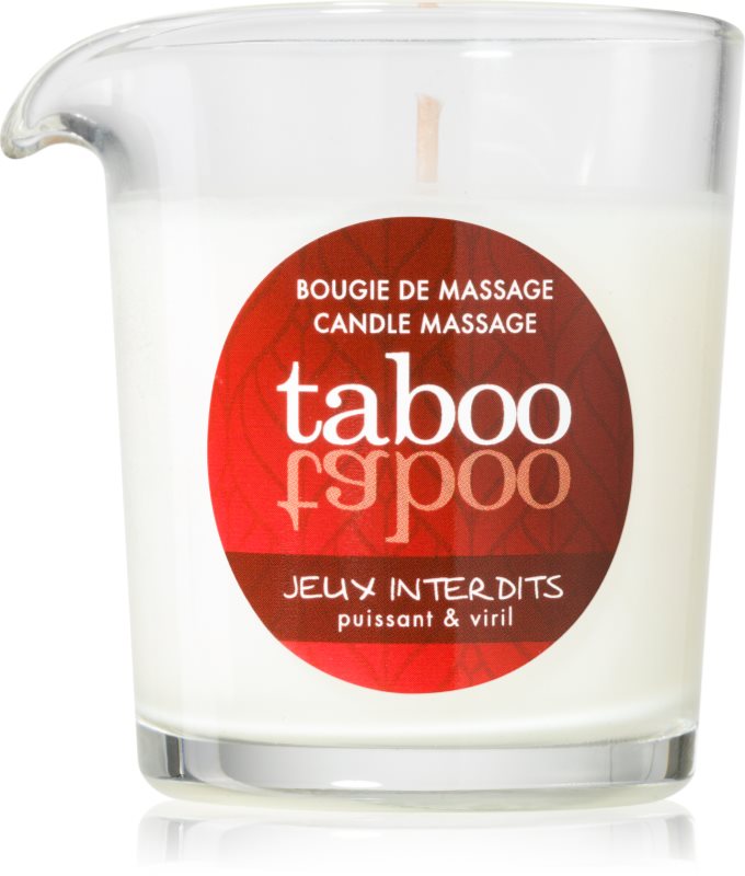 RUF Taboo Men Jeux Interdits lumânare de masaj 60 g