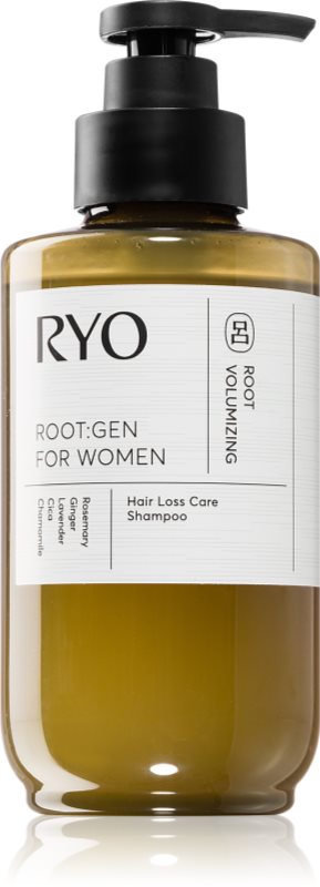 RYO Root:Gen Hair Loss Care Shampoo Sampon impotriva caderii parului pentru femei 353 ml