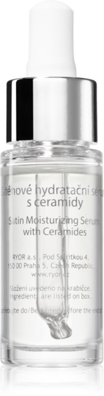 RYOR Intensive Care ser hidratant cu textură de satin pentru ten uscat și sensibil 15 ml