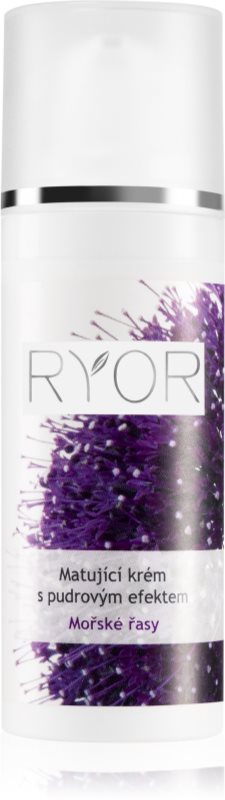 RYOR Marine Algae Care crema de matifiere cu efect pudrat 50 ml