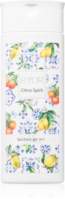RYOR Citrus Spirit gel de duș 3 in 1 200 ml