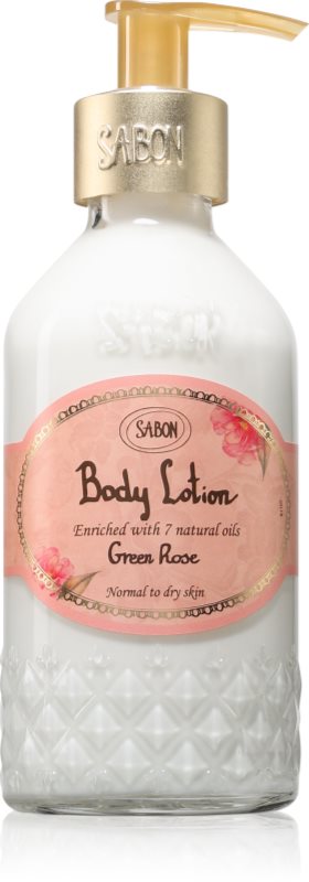 Sabon Bottle Green Rose lapte de corp 200 ml