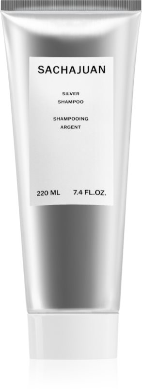 Sachajuan Silver Shampoo șampon pentru păr blond neutralizeaza tonurile de galben 220 ml
