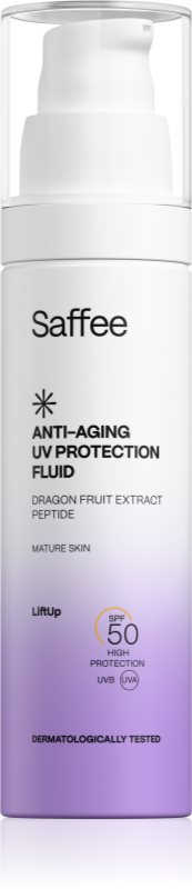 Saffee LiftUp Anti-aging UV Protection Fluid protective fluid împotriva îmbătrânirii pielii SPF 50 50 ml