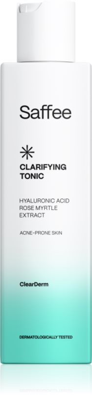 Saffee ClearDerm Clarifying Tonic tonic pentru curatare pentru pielea problematica 200 ml