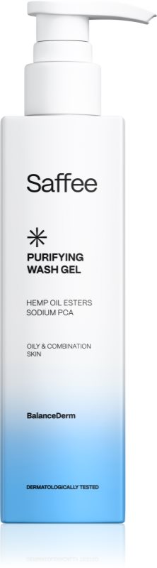 Saffee BalanceDerm Purifying Wash Gel gel de curățare pentru ten gras și mixt 200 ml