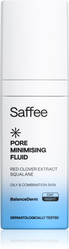 Saffee BalanceDerm Pore Minimising Fluid fluid pentru minimizarea porilor pentru ten gras și mixt 30 ml
