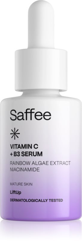 Saffee LiftUp Vitamin C + B3 Serum ser cu efect iluminator impotriva petelor intunecate cu vitamina C + B3 30 ml