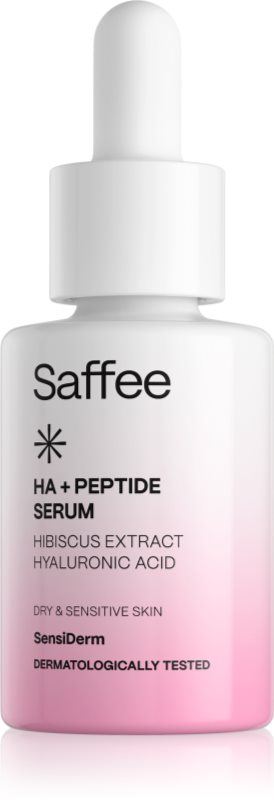 Saffee SensiDerm HA + Peptide Serum ser hidratant pentru fermitate 30 ml